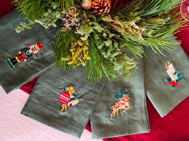 NooSH Just Released Their New Christmas Linen Collection!