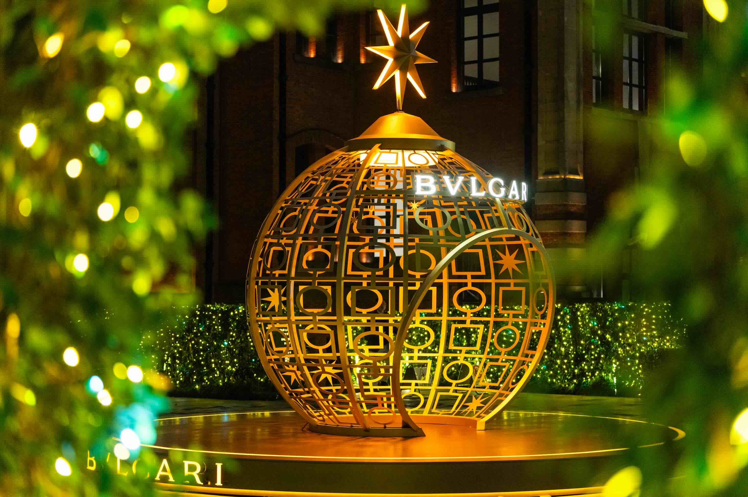TOGETHER WE CELEBRATE BVLGARI HOTEL SHANGHAI  TREE LIGHTING CEREMONY