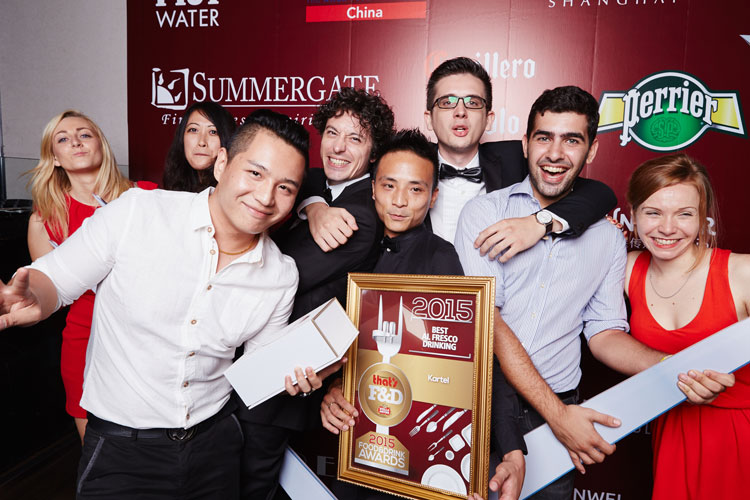 That's Shanghai Food & Drink Awards 2015 Best Al Fresco Kartel