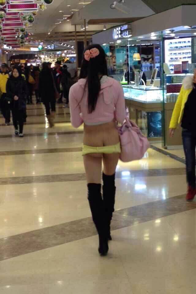 Shanghai's underwear girl spotted again but is she a man