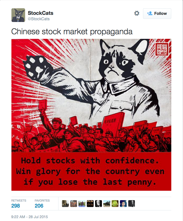 Chinese stock market propaganda