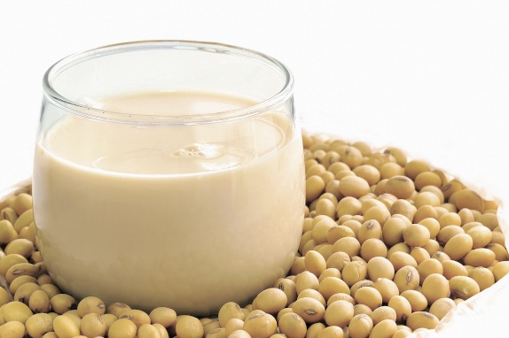 Sweetened soy milk